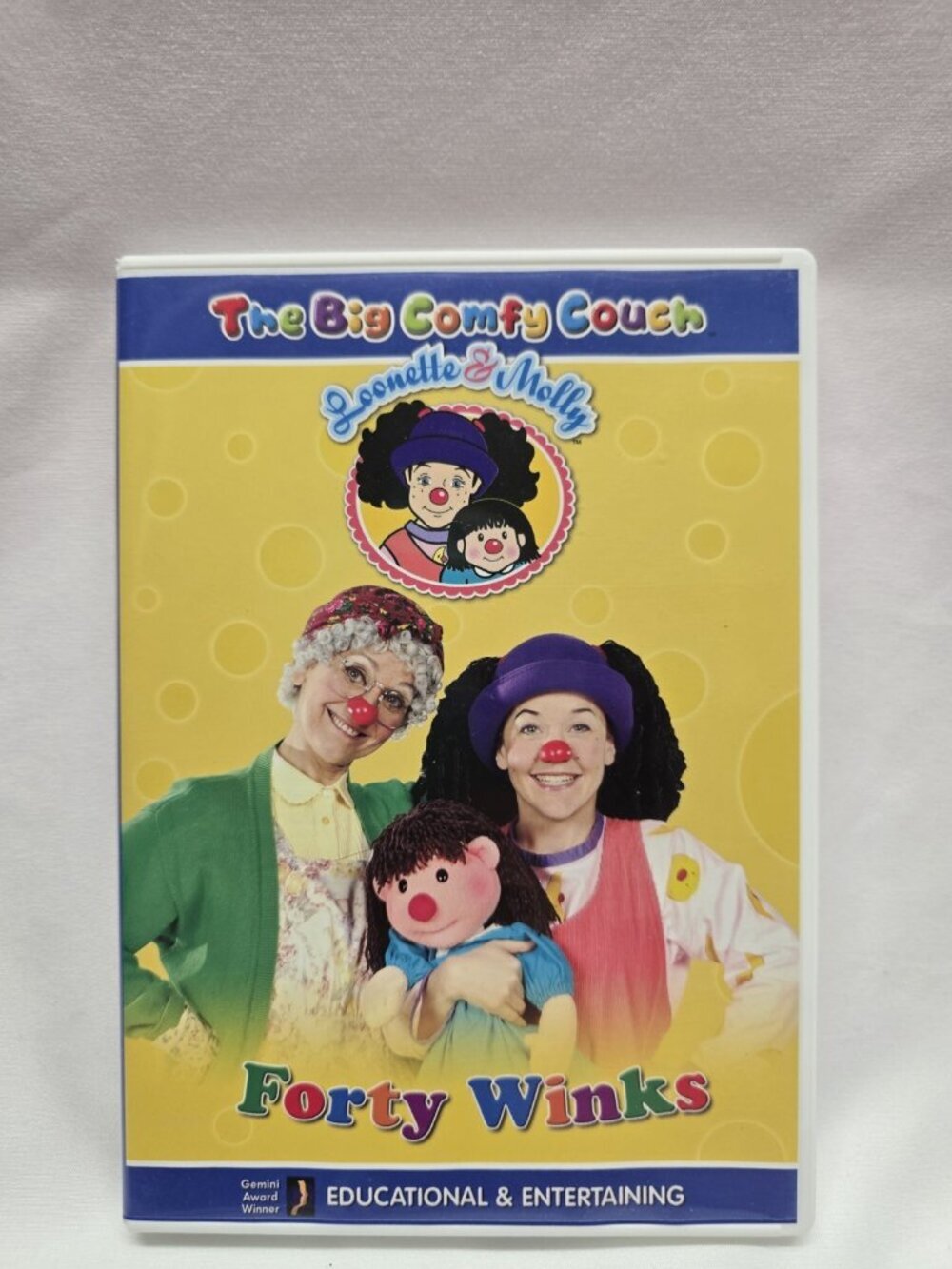 The Big Comfy Couch Forty Winks DVD Good Condition DVD Loonette And Molly